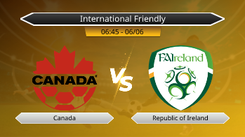 International Friendly - Canada vs Republic of Ireland