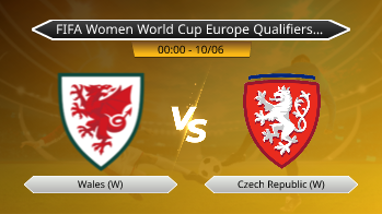 FIFA Women World Cup Europe Qualifiers League B - Wales (W) vs Czech Republic (W)