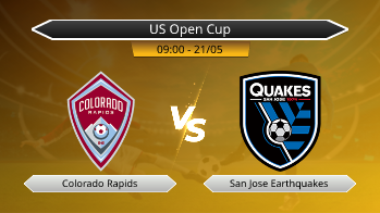 US Open Cup Colorado Rapids VS San Jose Earthquakes