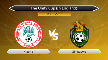 The Unity Cup (In England) - Nigeria vs Zimbabwe