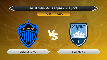 Australia A-League - Playoff Auckland FC VS Sydney FC