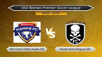 USA Women Premier Soccer League Merrimack Valley Hawks (W) VS Rhode Island Rogues (W)