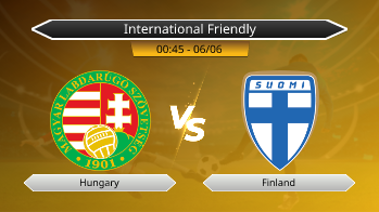 International Friendly - Hungary vs Finland