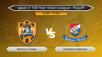 Japan J1 100 Year Vision League - Playoff Shimizu S-Pulse VS Yokohama Marinos