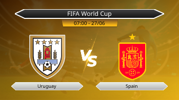 FIFA World Cup - Uruguay vs Spain