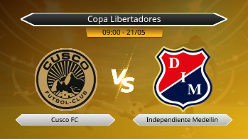 Copa Libertadores Cusco FC VS Independiente Medellin