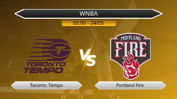 WNBA Toronto Tempo VS Portland Fire