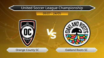 United Soccer League Championship Orange County SC VS Oakland Roots SC