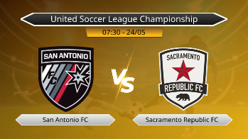 United Soccer League Championship San Antonio FC VS Sacramento Republic FC