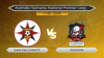 Australia Tasmania National Premier League South East United FC VS Ulverstone