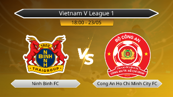 Vietnam V League 1 - Ninh Binh FC vs Cong An Ho Chi Minh City FC