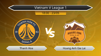 Vietnam V League 1 - Thanh Hoa vs Hoang Anh Gia Lai
