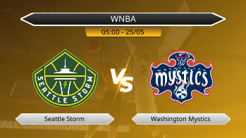 WNBA Seattle Storm VS Washington Mystics