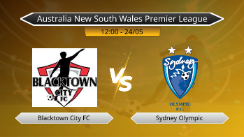Australia New South Wales Premier League Blacktown City FC VS Sydney Olympic