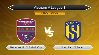 Vietnam V League 1 - Becamex Ho Chi Minh City vs Song Lam Nghe An