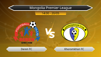 Mongolia Premier League Deren FC VS Khoromkhon FC