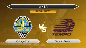 WNBA Chicago Sky VS Toronto Tempo