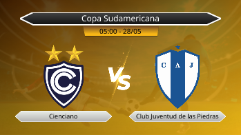 Copa Sudamericana Cienciano VS Club Juventud de las Piedras