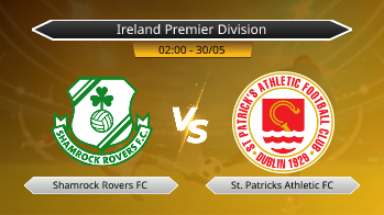 Ireland Premier Division - Shamrock Rovers FC vs St. Patricks Athletic FC