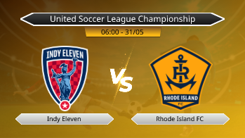 United Soccer League Championship Indy Eleven VS Rhode Island FC