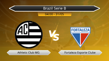 Brazil Serie B Athletic Club MG VS Fortaleza Esporte Clube