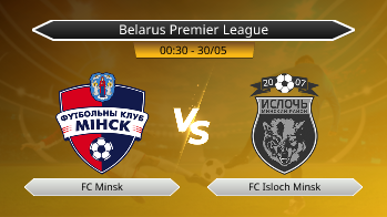 Belarus Premier League FC Minsk VS FC Isloch Minsk
