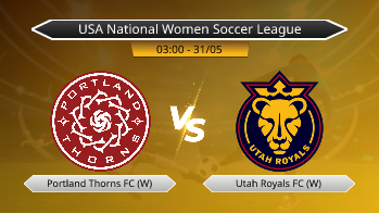 USA National Women Soccer League Portland Thorns FC (W) VS Utah Royals FC (W)