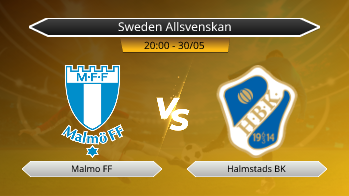 Sweden Allsvenskan - Malmo FF vs Halmstads BK