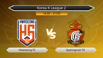 Korea K League 2 Hwaseong FC VS Gyeongnam FC