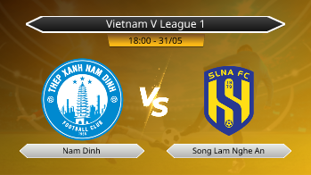 Vietnam V League 1 - Nam Dinh vs Song Lam Nghe An
