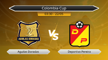Colombia Cup Aguilas Doradas VS Deportivo Pereira